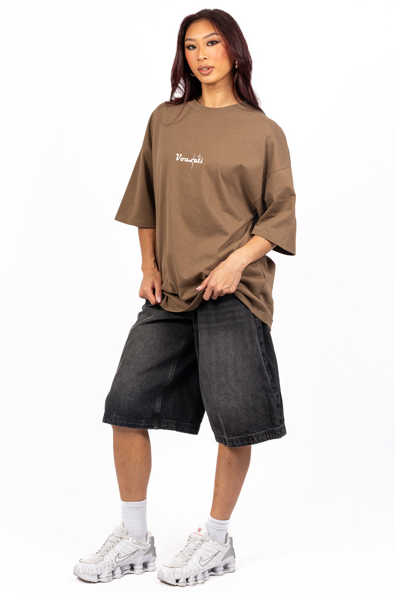 Vouseti Retro Star Print Tee - Womens