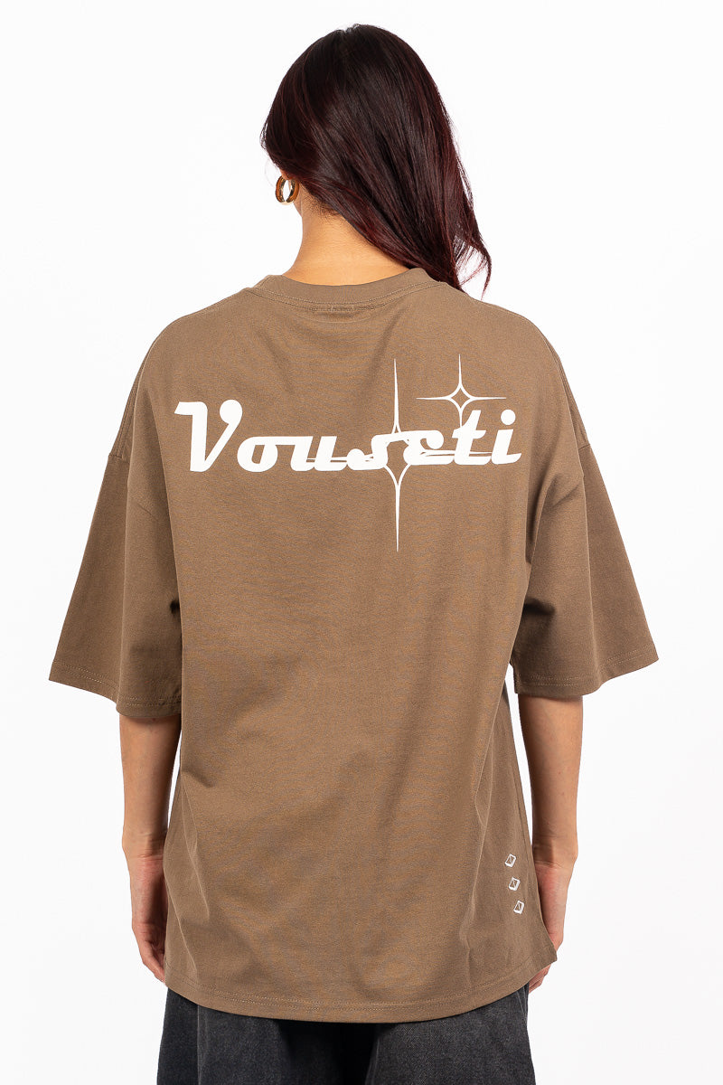 Vouseti Retro Star Print Tee - Womens