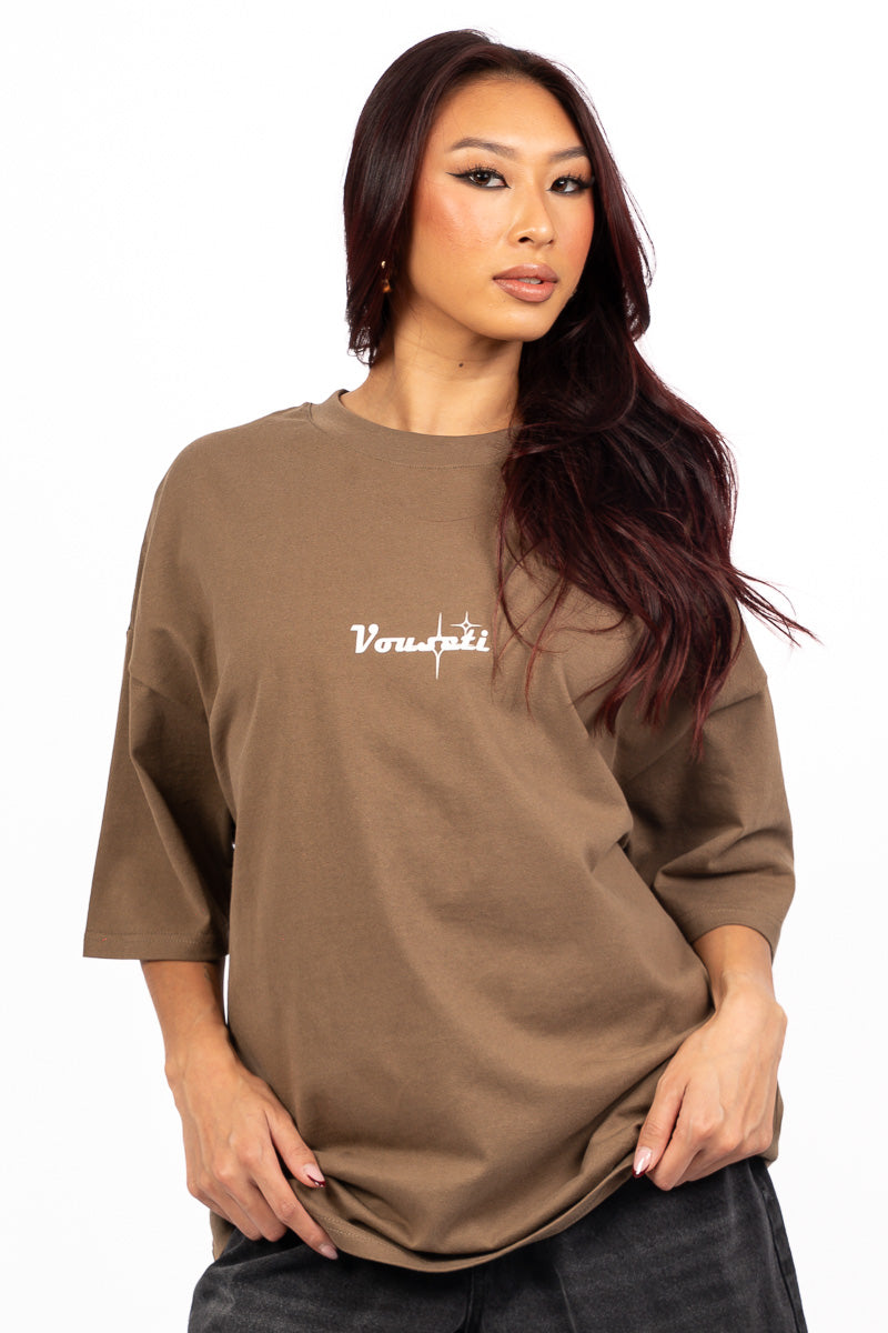 Vouseti Retro Star Print Tee - Womens