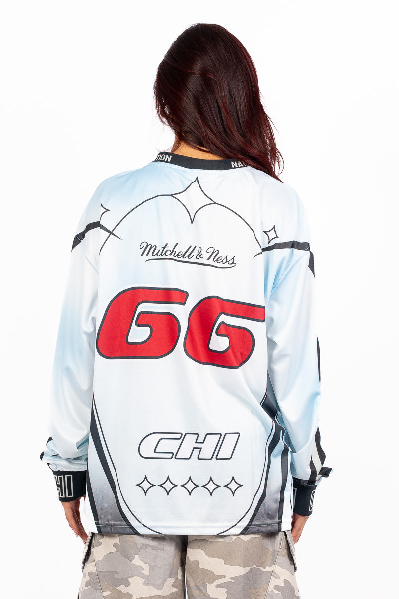 Chicago Bulls Rave Long-Sleeve Jersey - Womens