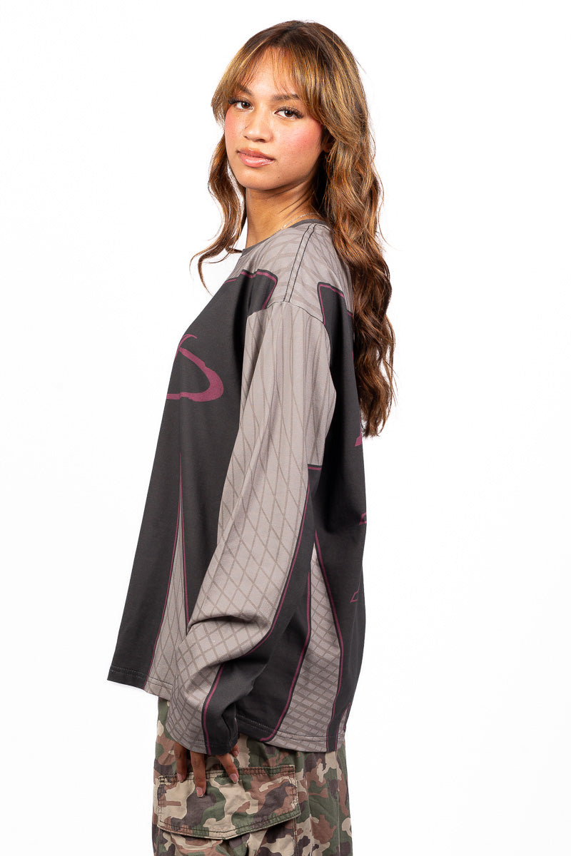 LA Lakers Festival Long-Sleeve Shirt - Womens