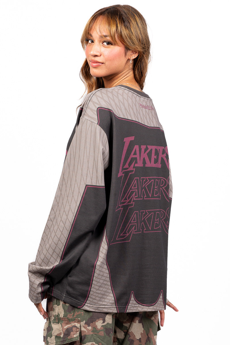 LA Lakers Festival Long-Sleeve Shirt - Womens