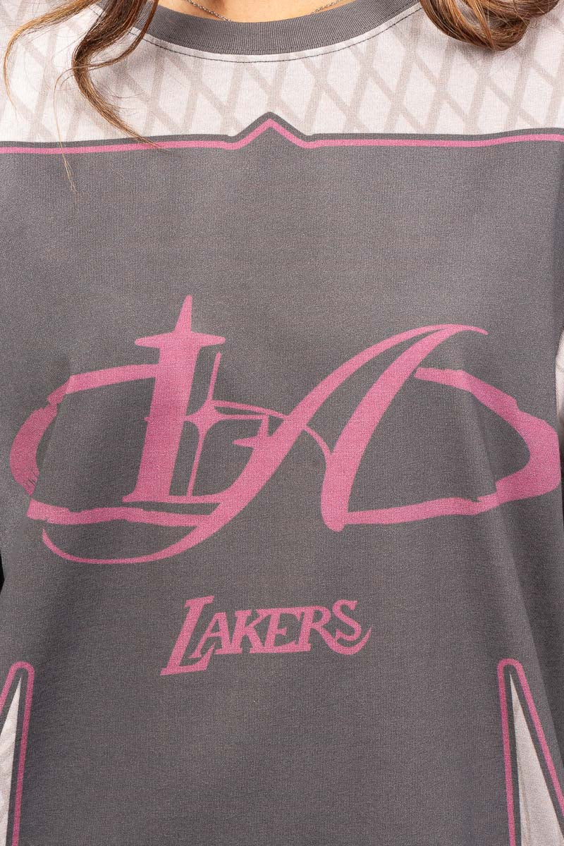 LA Lakers Festival Long-Sleeve Shirt - Womens