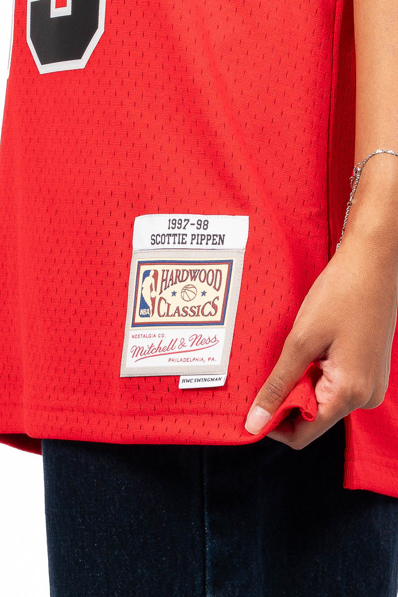 Scottie Pippen 97-98 Hardwood Classic Swingman NBA Jersey - Womens