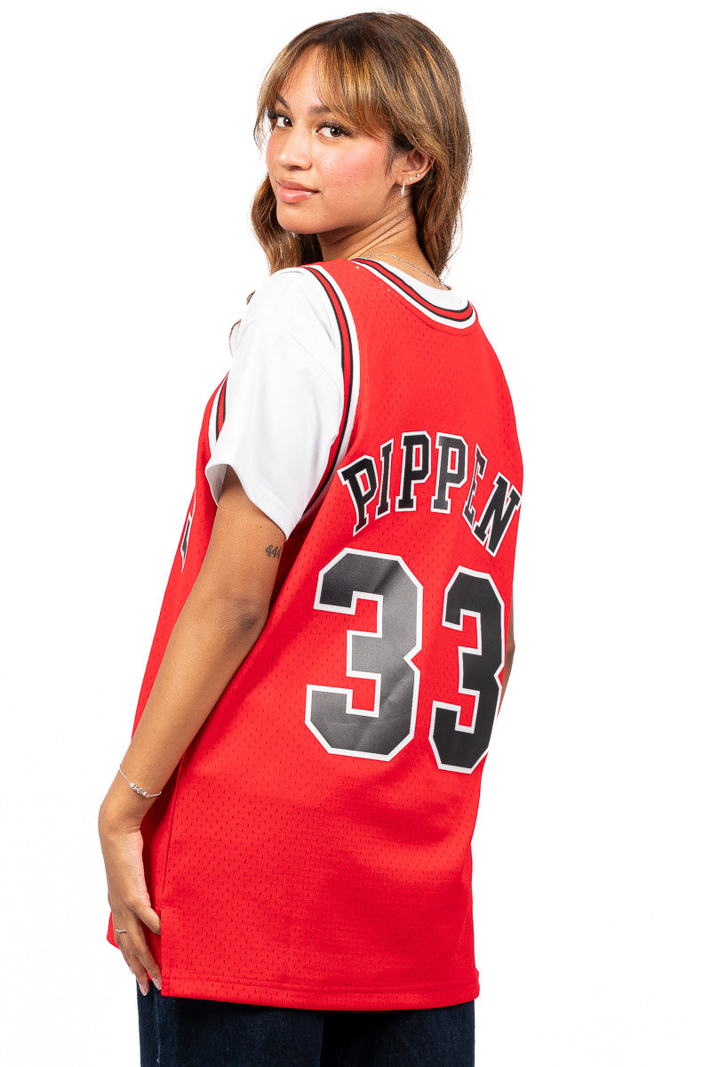 Scottie Pippen 97-98 Hardwood Classic Swingman NBA Jersey - Womens