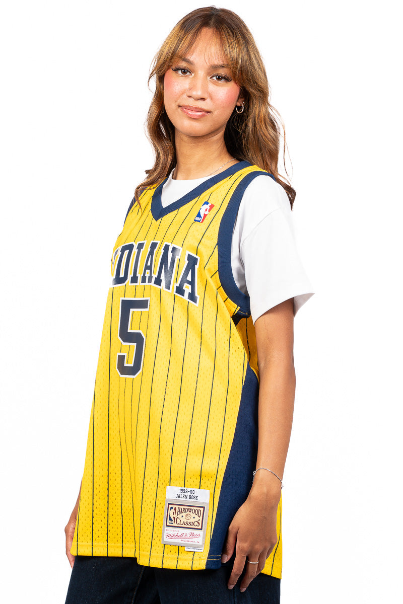 Indiana Pacers Rose 99-00 Hardwood Classic Swingman Jersey - Womens