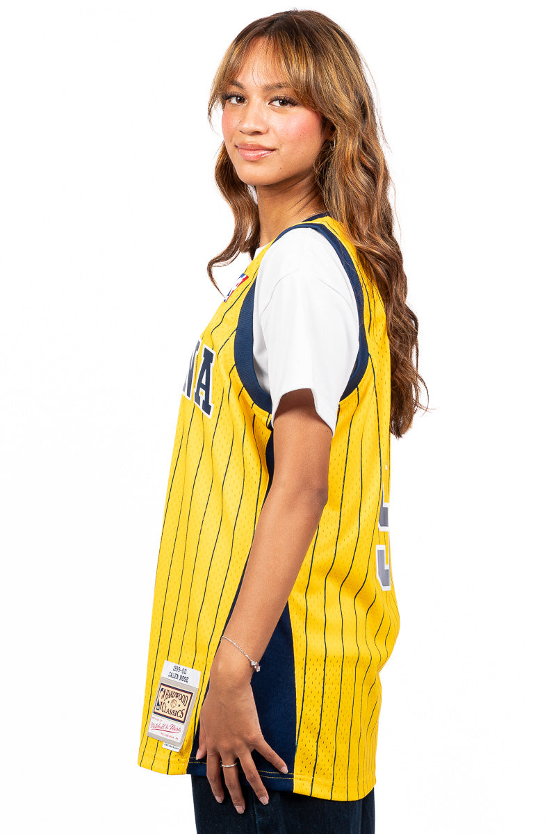 Indiana Pacers Rose 99-00 Hardwood Classic Swingman Jersey - Womens