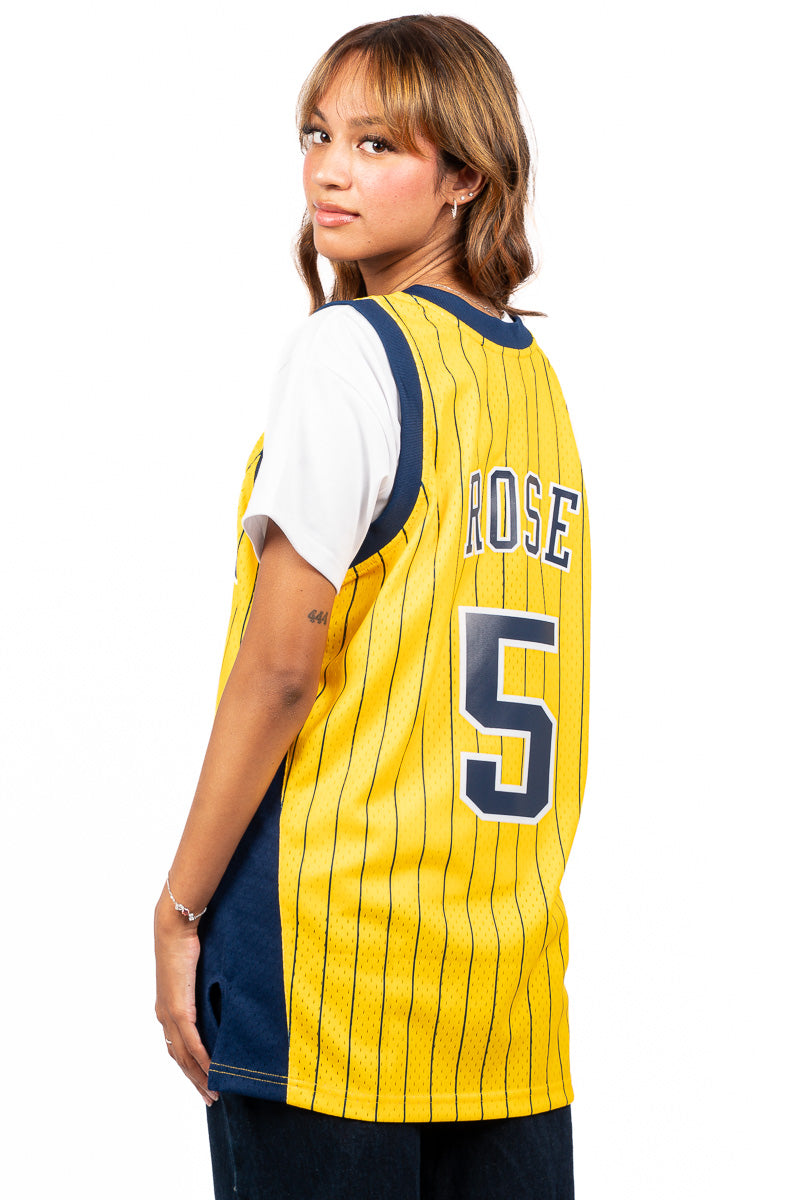 Indiana Pacers Rose 99-00 Hardwood Classic Swingman Jersey - Womens