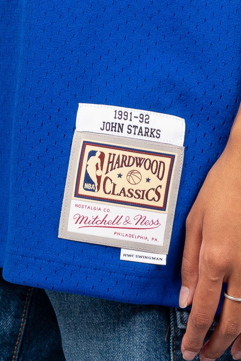 NY Knicks Starks 91-92 Hardwood Classic Swingman Jersey - Womens