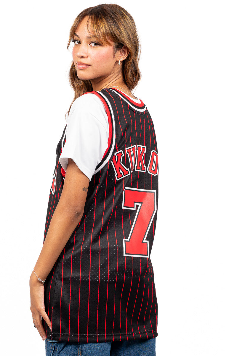 Chicago Bulls Kukoc 95-96 Hardwood Classic Swingman Jersey - Womens