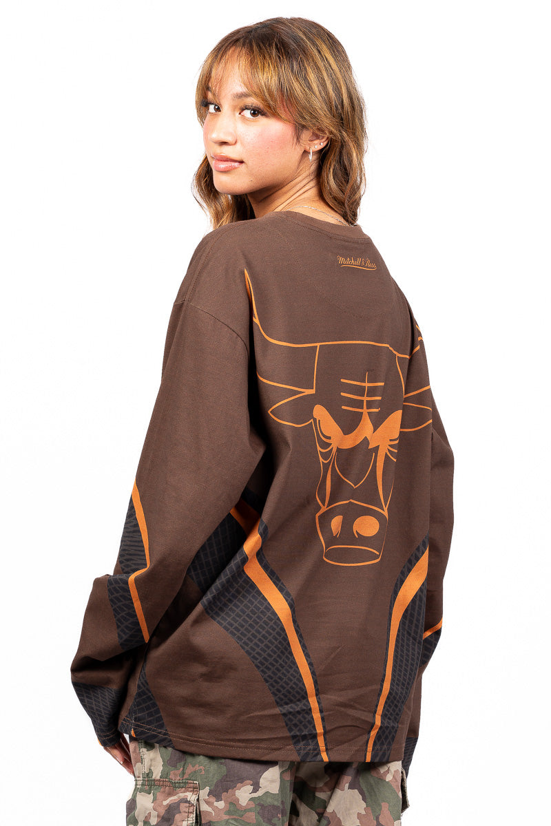 Chicago Bulls Festival Long-Sleeve Shirt - Womens