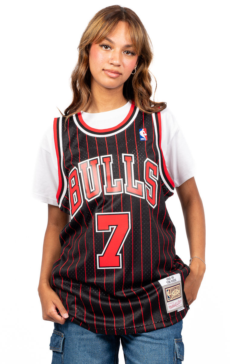 Chicago Bulls Kukoc 95-96 Hardwood Classic Swingman Jersey - Womens