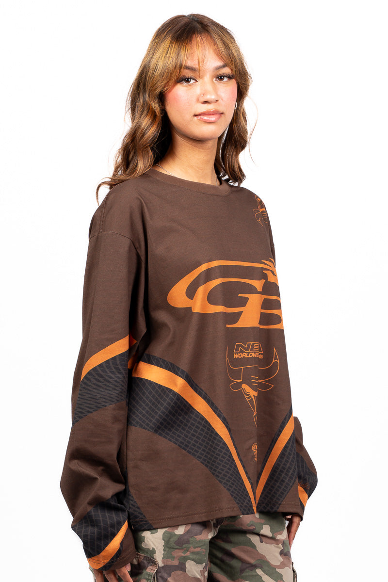 Chicago Bulls Festival Long-Sleeve Shirt - Womens