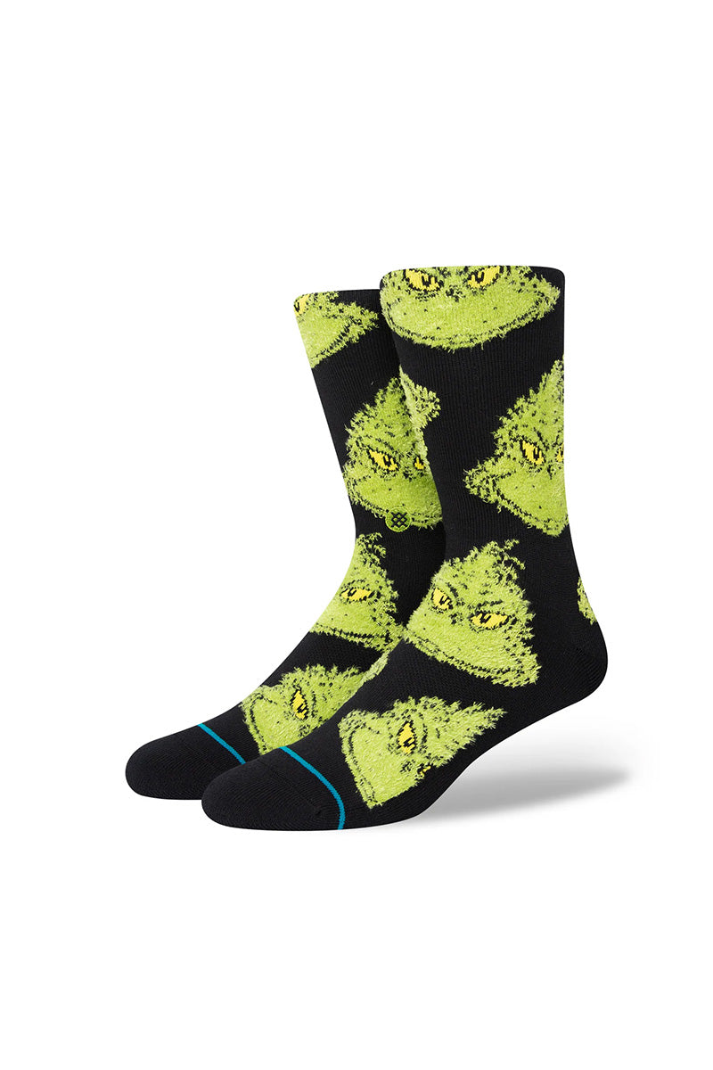 The Grinch Mean One Crew Socks