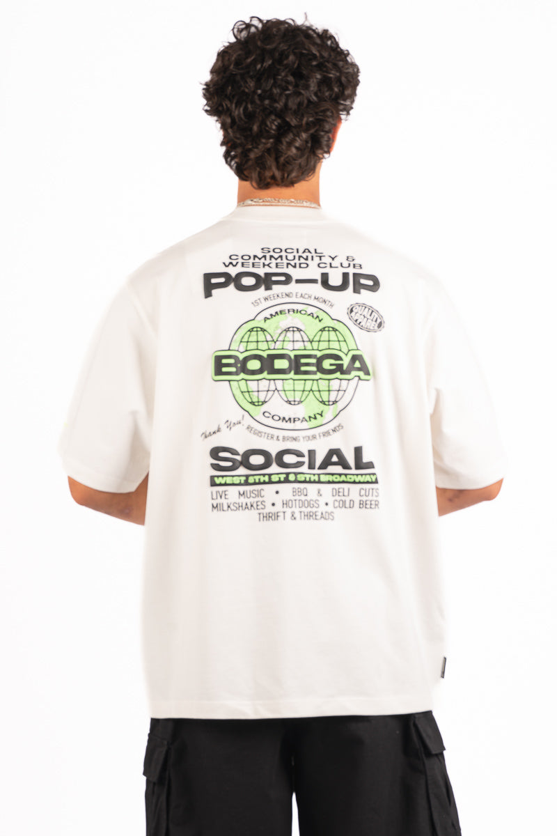 Social Pop-Up Boxy Tee
