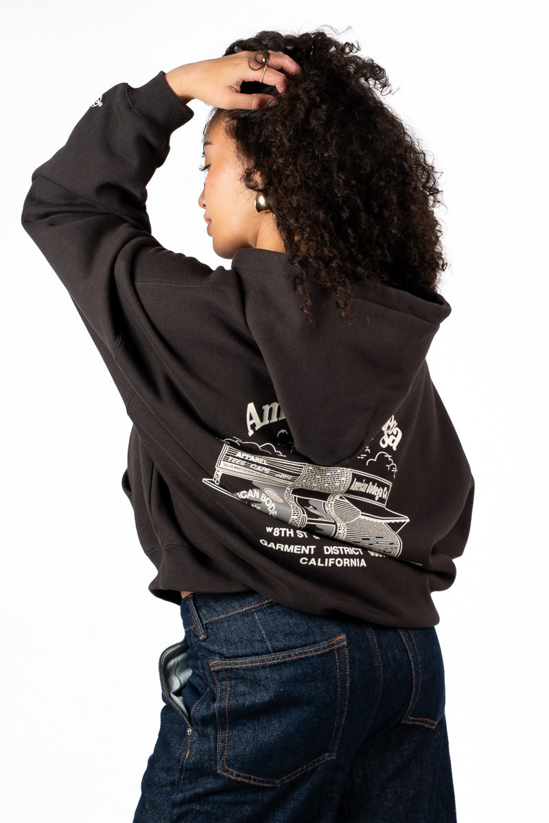 Corner Store Boxy Hoodie - Womens