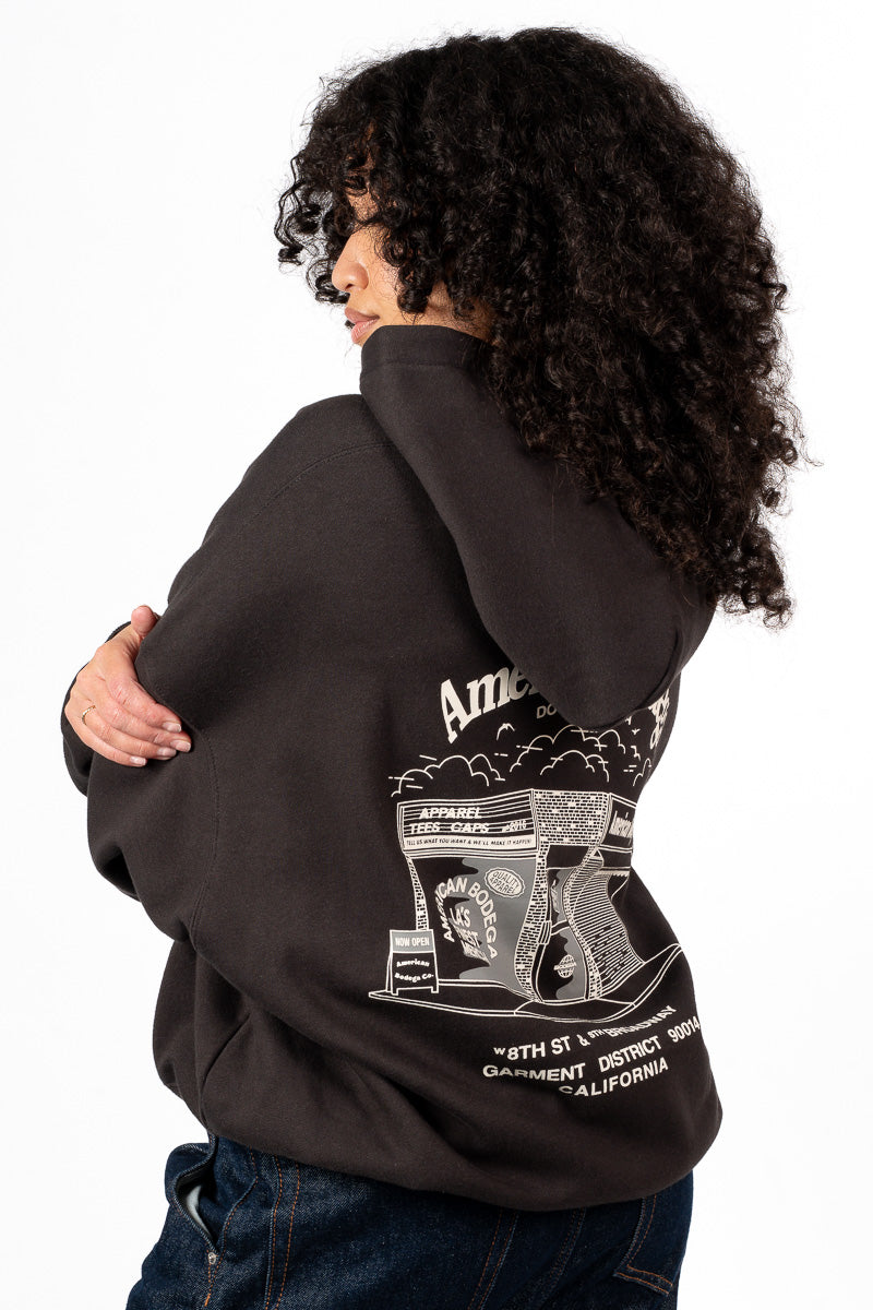 Corner Store Boxy Hoodie - Womens