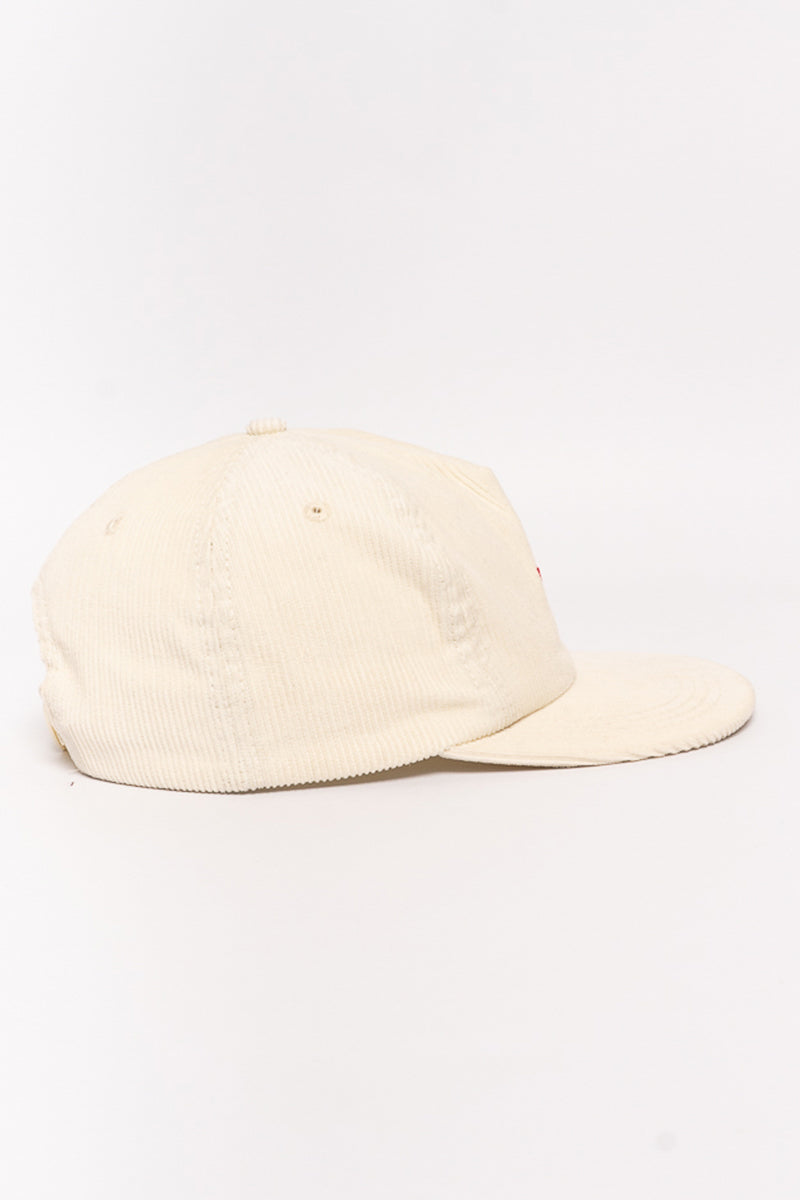 PRIMARY FLATBRIM SB NYLON CAP - OFFWHITE - Womens