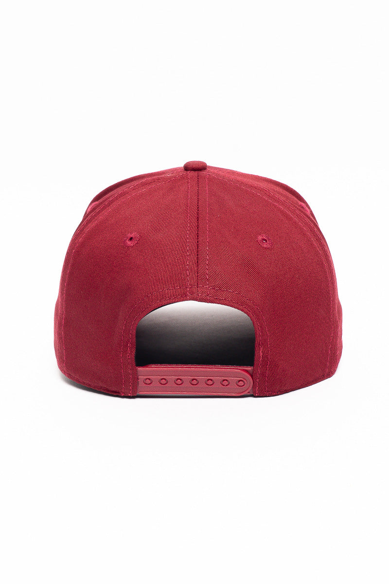 BODEGA PINCH PANEL SNAPBACK - BURGUNDY