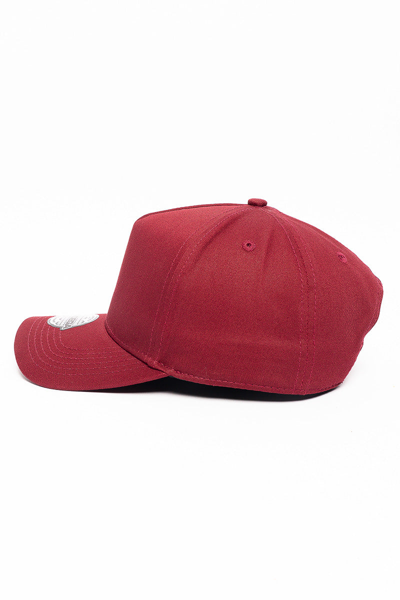 BODEGA PINCH PANEL SNAPBACK - BURGUNDY