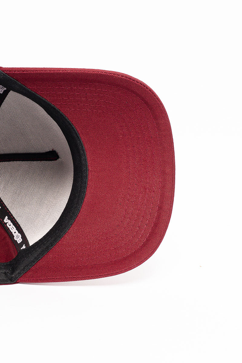 BODEGA PINCH PANEL SNAPBACK - BURGUNDY
