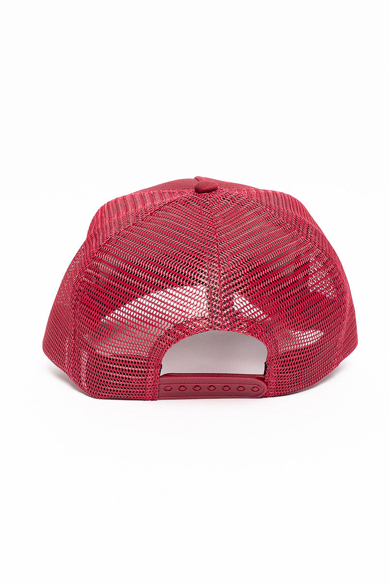 BODEGA TRUCKER CAP - BURGUNDY