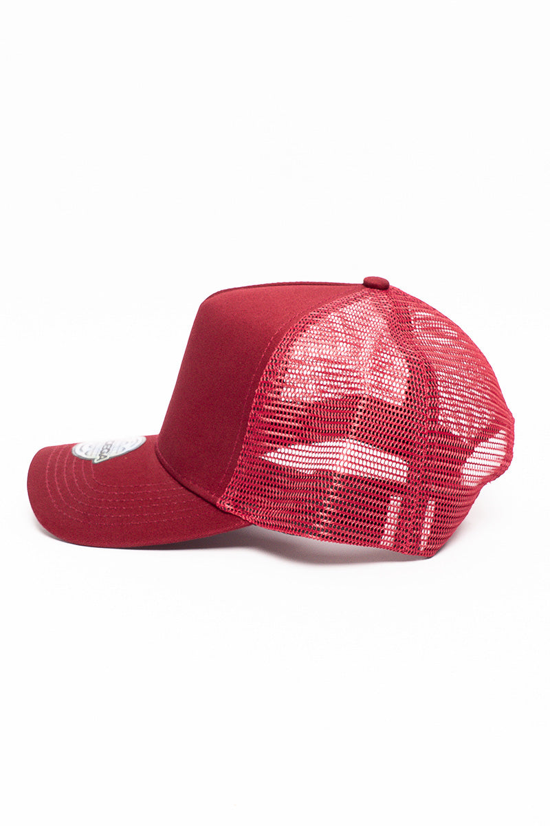 BODEGA TRUCKER CAP - BURGUNDY