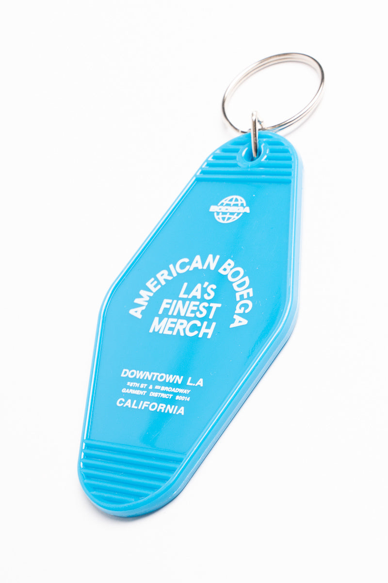 Bodega Blue Key Chain