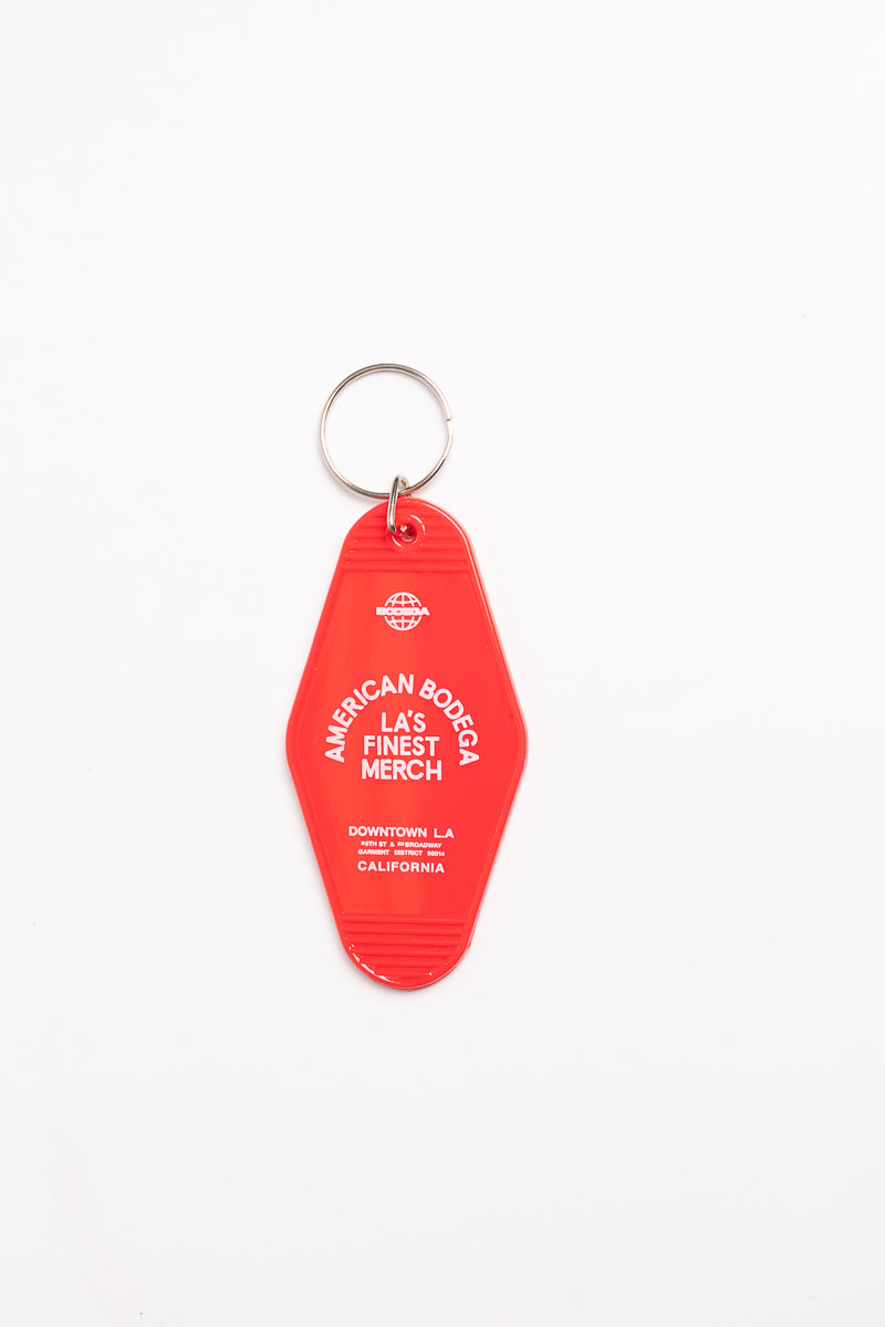 Bodega Red Key Chain