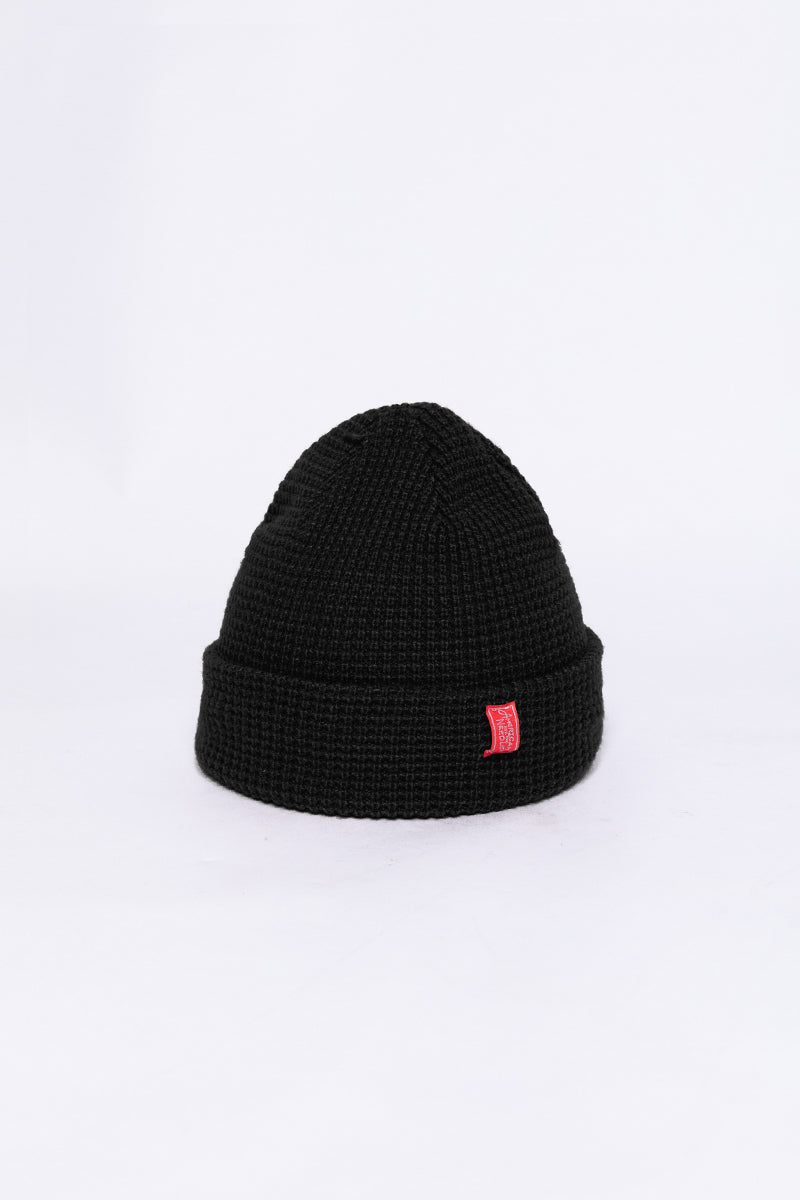Knitted Waffle Beanie