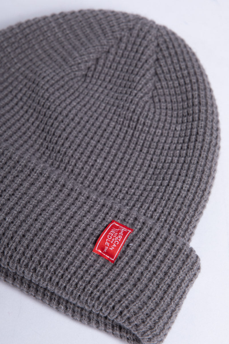 Knitted Waffle Beanie