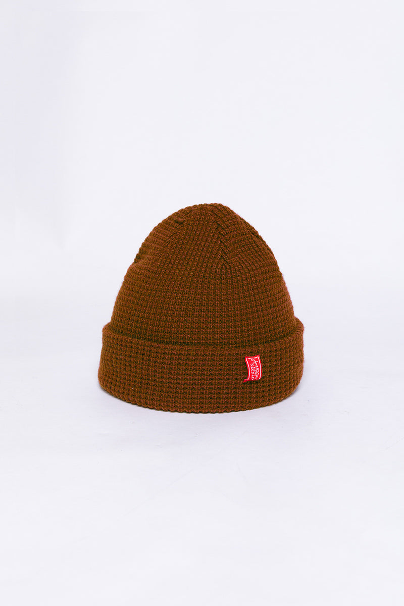 Knitted Waffle Beanie