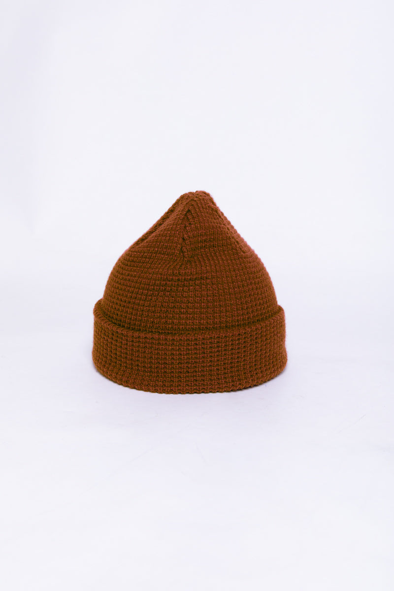 Knitted Waffle Beanie