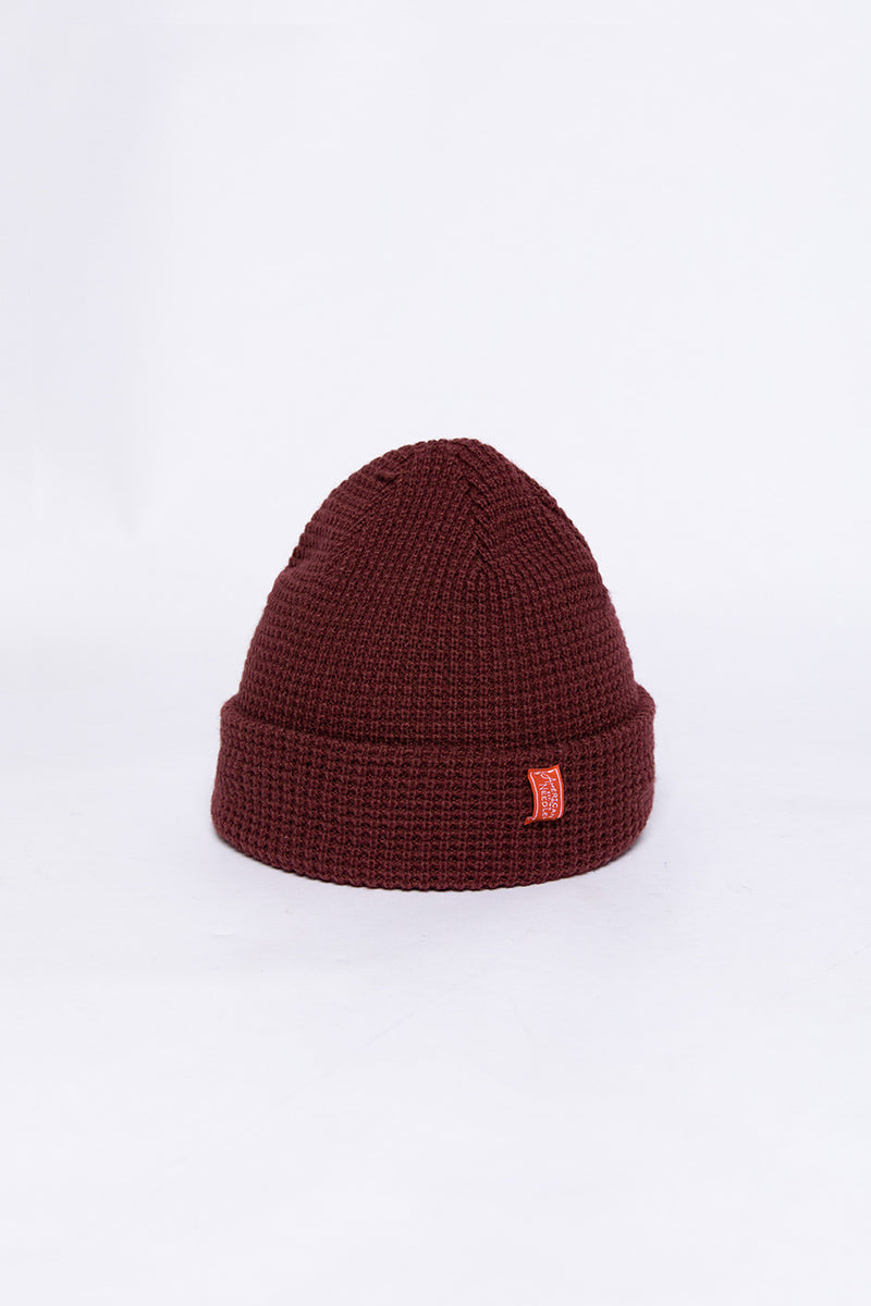 Knitted Waffle Beanie