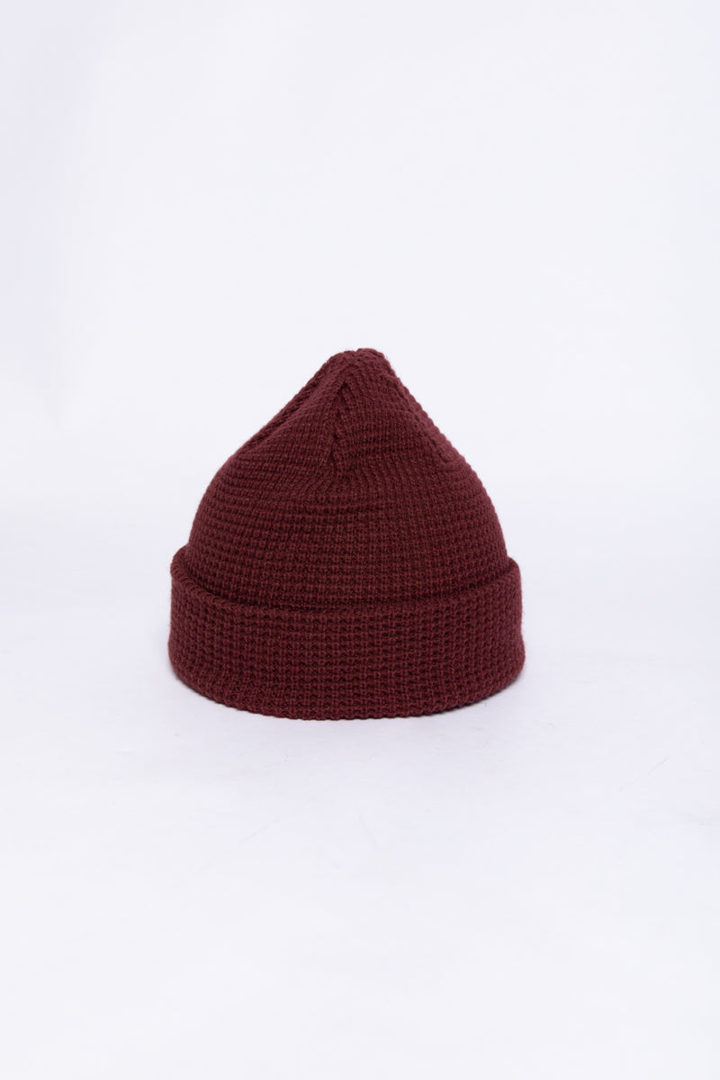Knitted Waffle Beanie