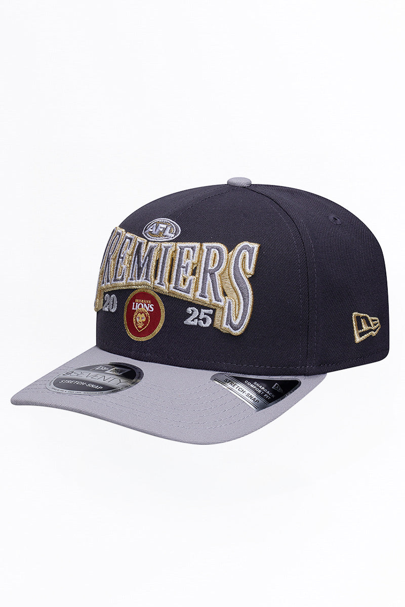 9Seventy Brisbane Lions AFL 2025 Premiers Cap