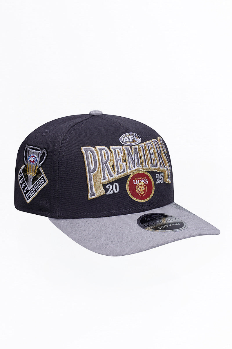 9Seventy Brisbane Lions AFL 2025 Premiers Cap