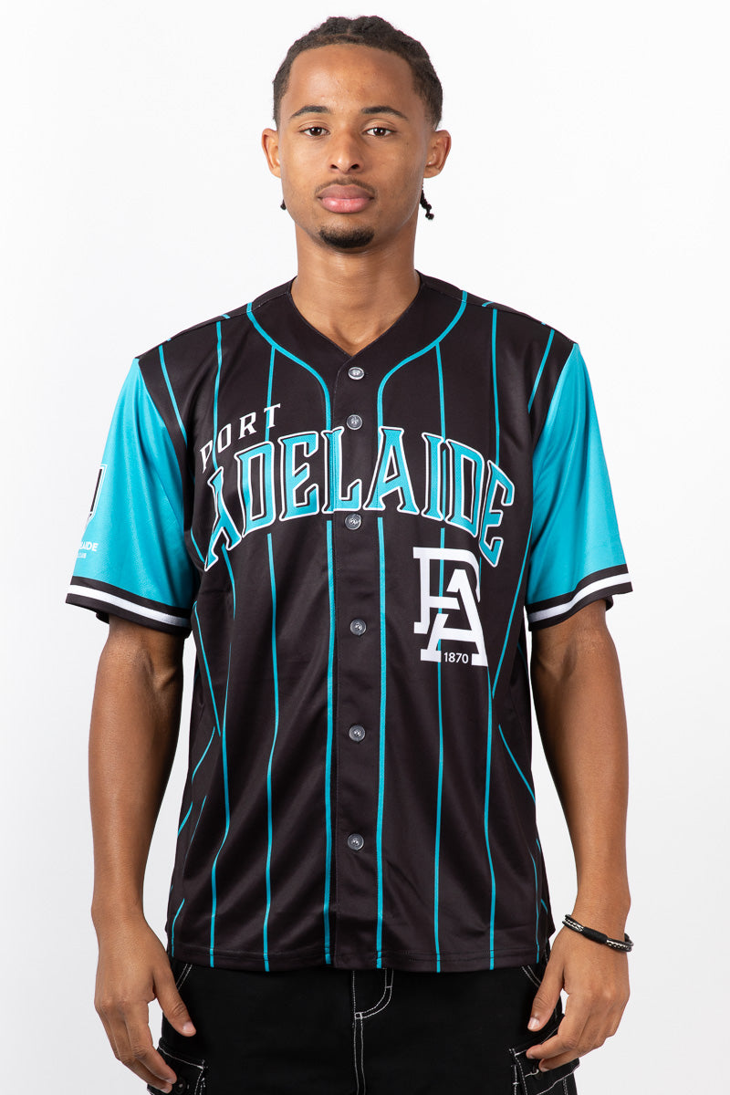 Port Adelaide Power AFL Slugger Baseball Jersey