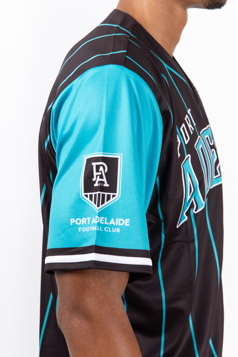 Port Adelaide Power AFL Slugger Baseball Jersey