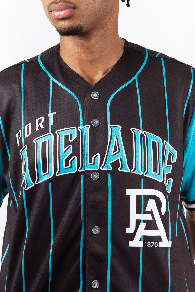 Port Adelaide Power AFL Slugger Baseball Jersey