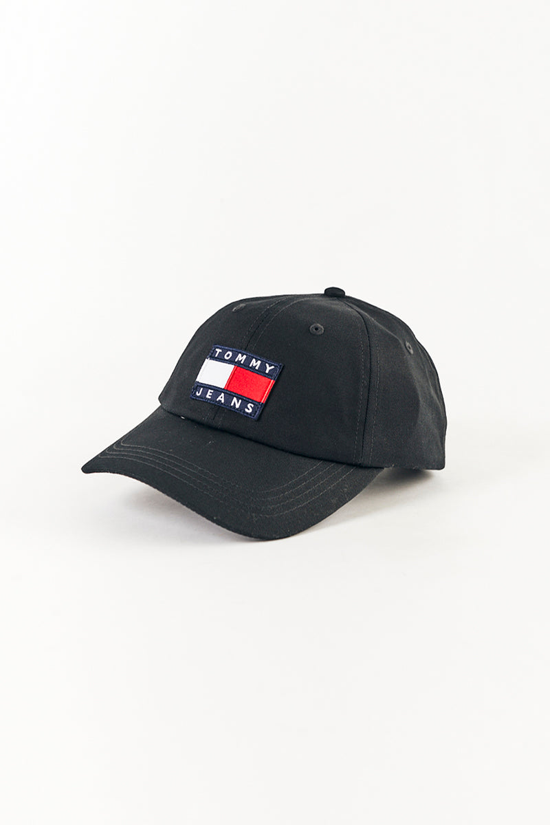 Heritage Cap Print in Black