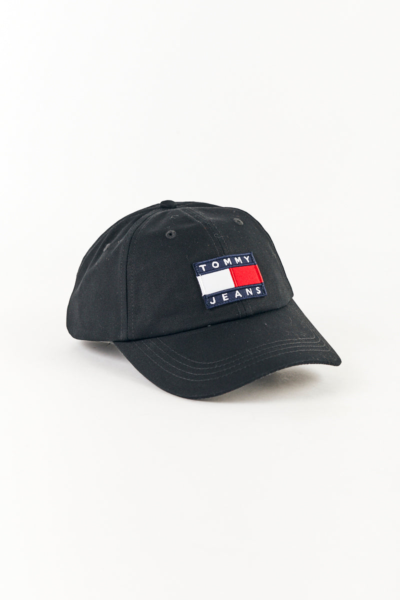 Heritage Cap Print in Black