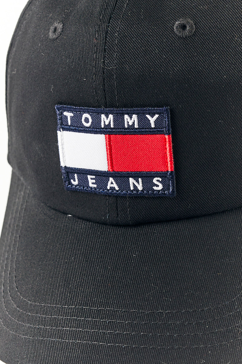 Heritage Cap Print in Black