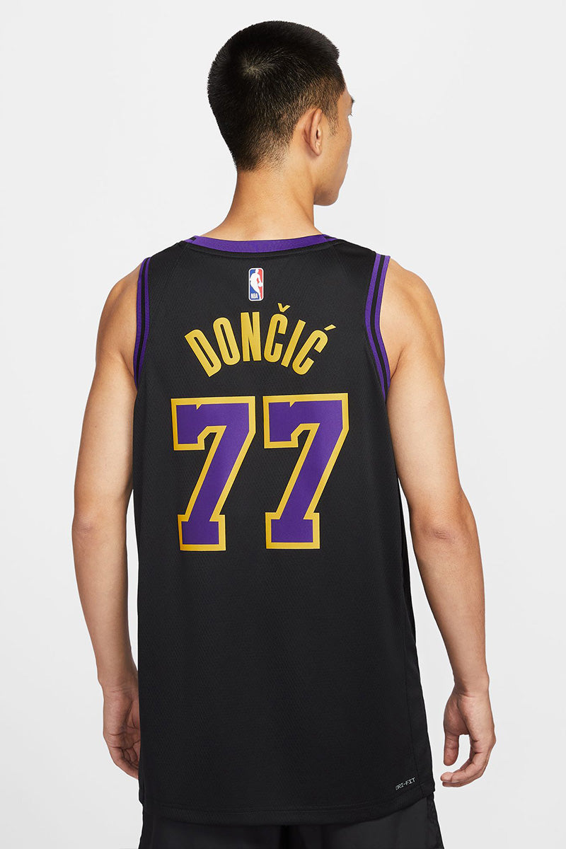LA Lakers Doncic City Edition Swingman NBA Jersey