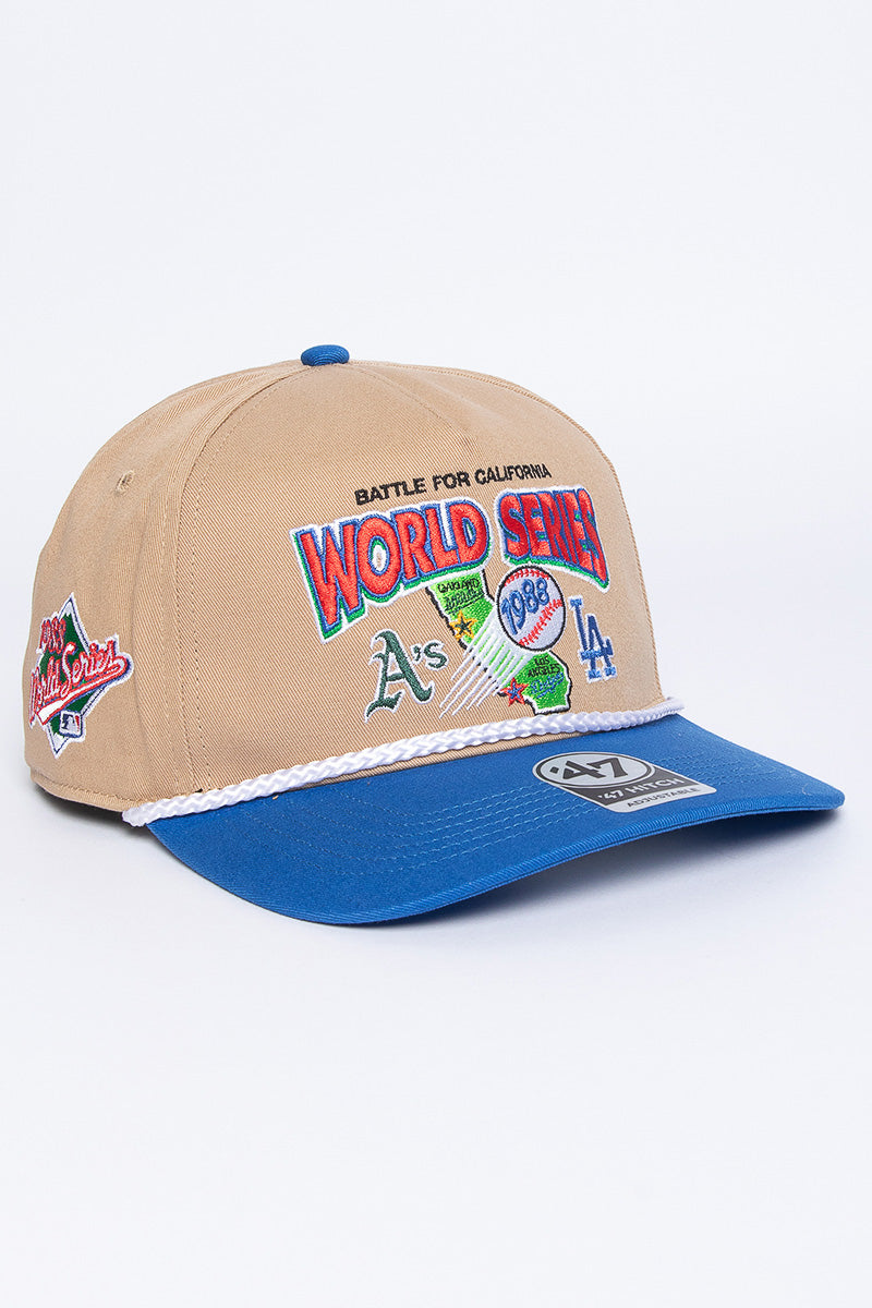 47 Hitch World Series Rivalry Oakland Athletics x Dodgers Cap