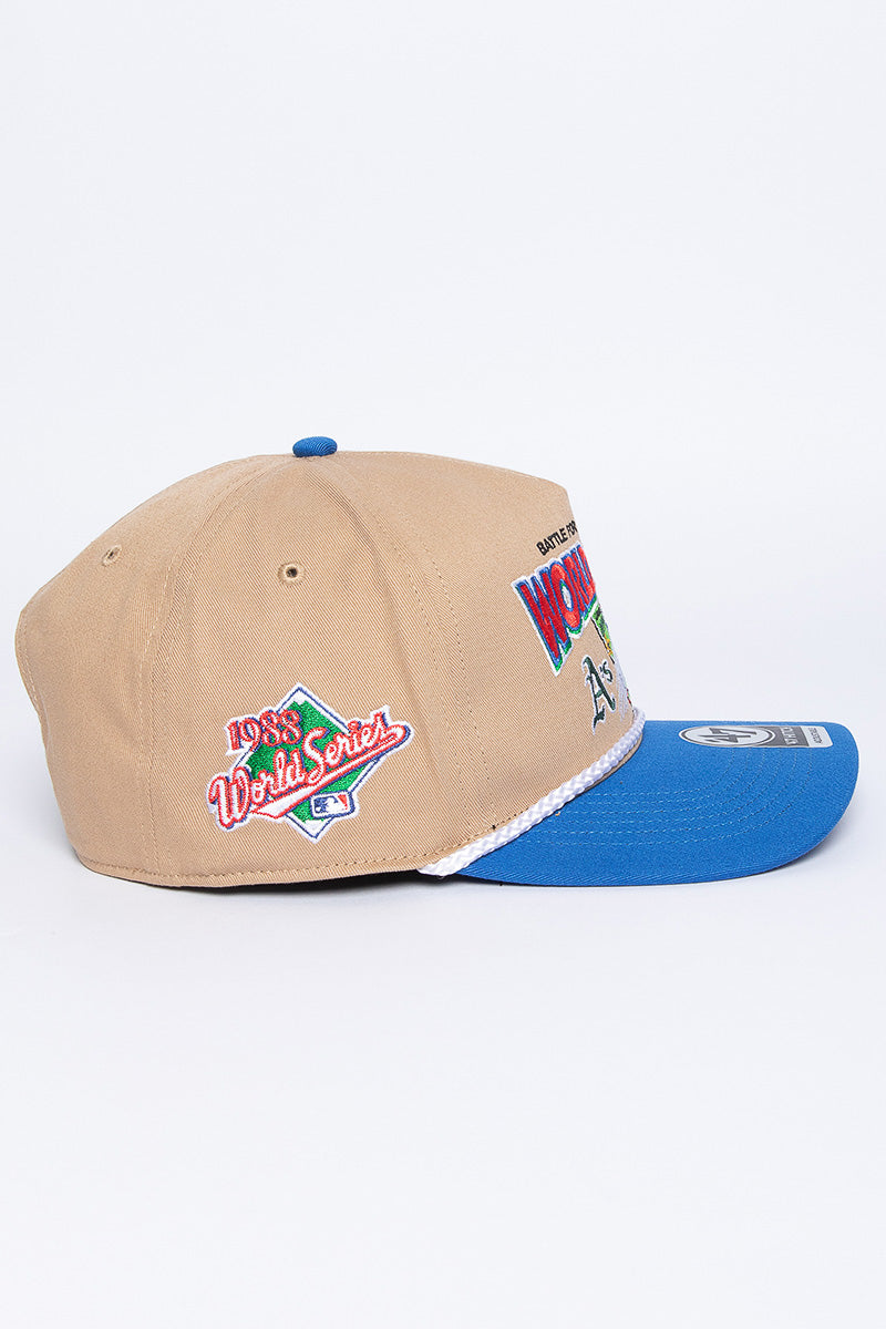 47 Hitch World Series Rivalry Oakland Athletics x Dodgers Cap