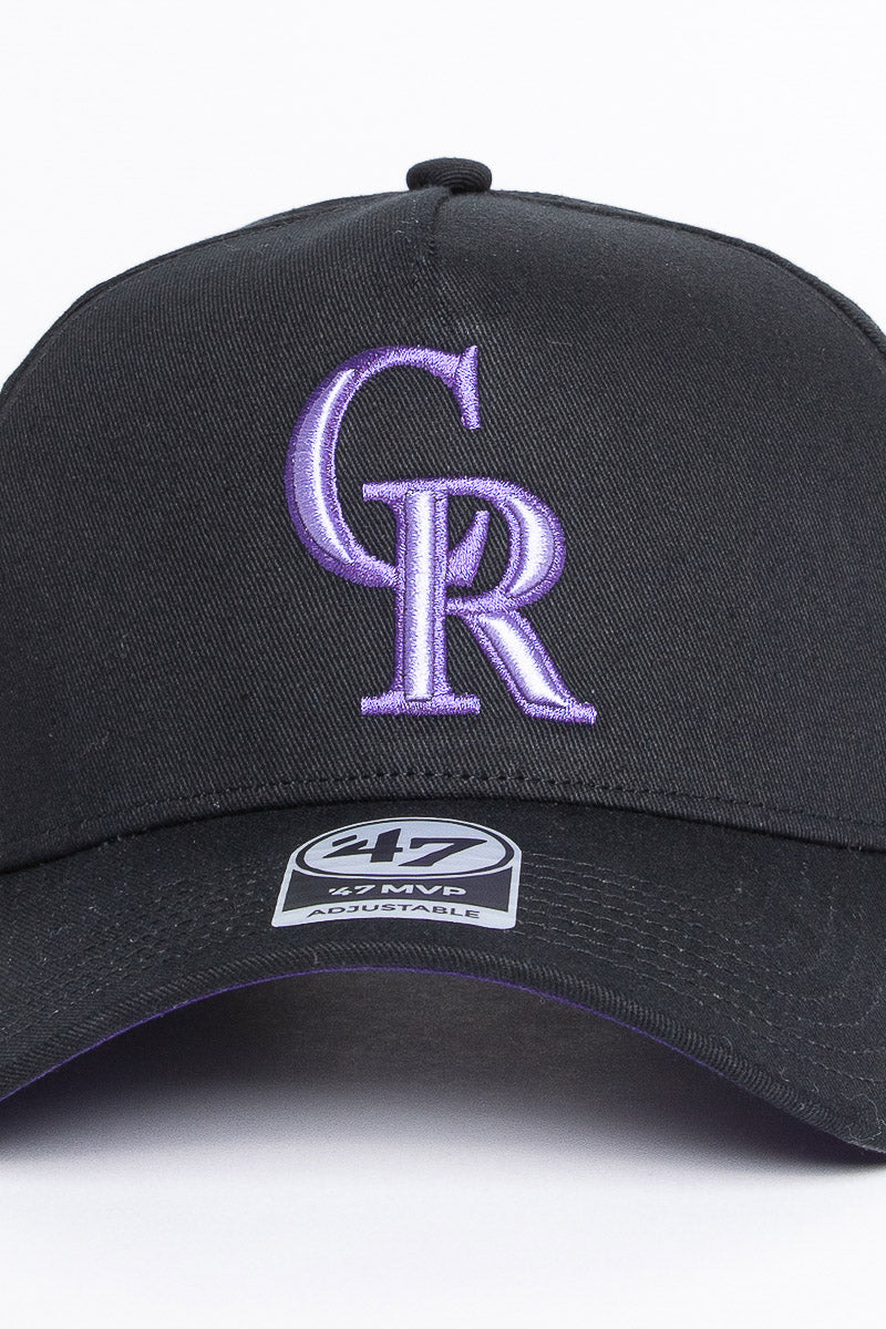 Colorado Rockies Lilac Shade MVP DT Snapback