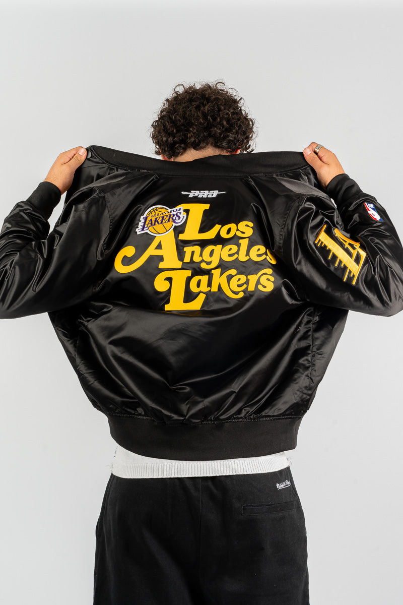LA Lakers Souvenir Satin Jacket