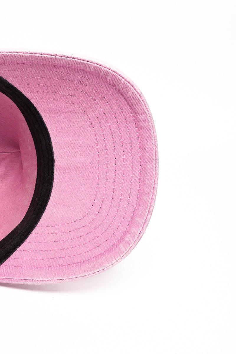 American Bodega Globe Washed Pink Trucker Cap - Mens