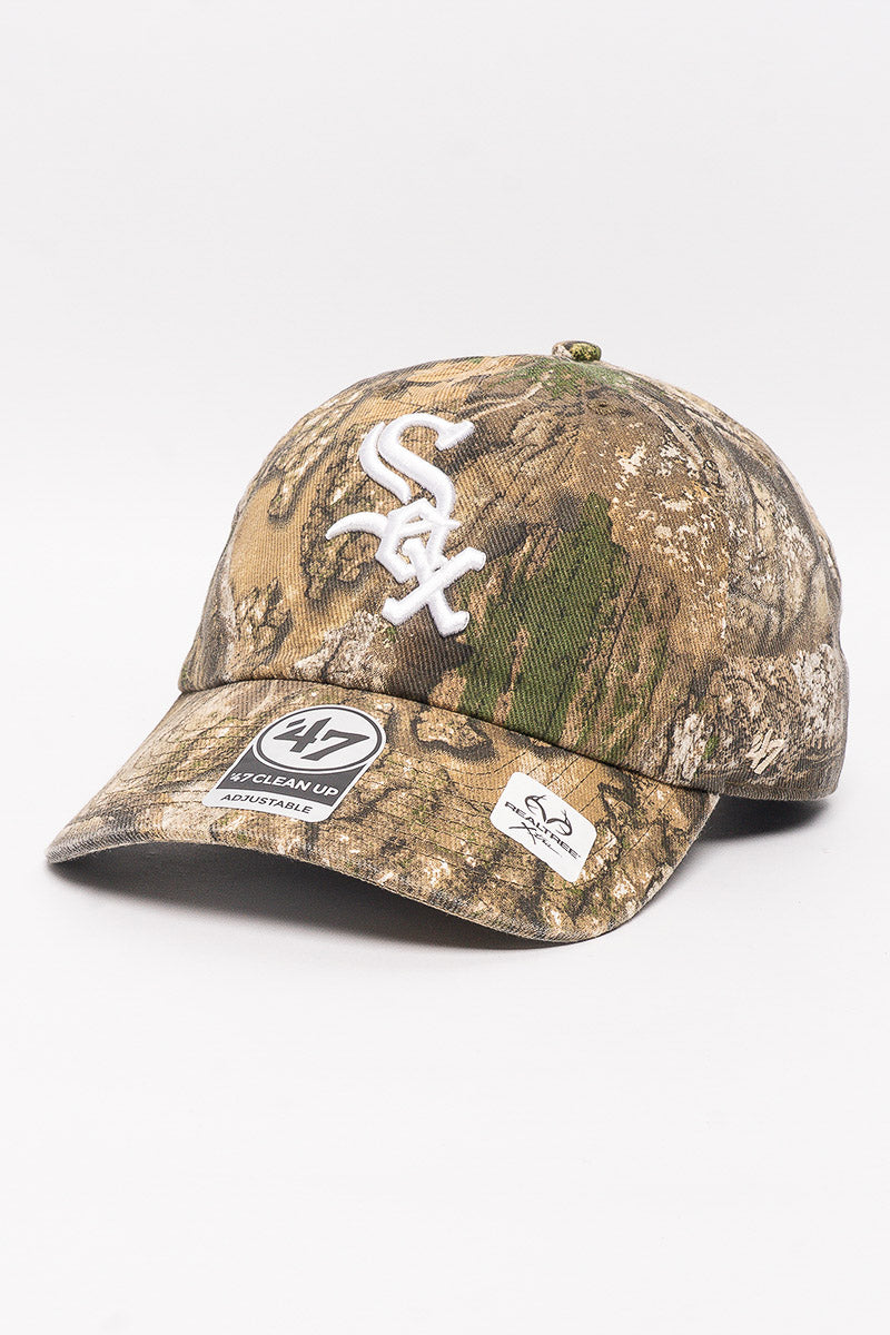 Chicago White Sox Realtree Camo Clean Up Cap - Womens
